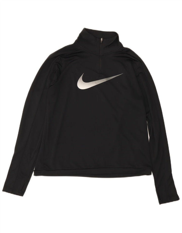 Damski dres Nike Dri Fit Graphic Pullover Top UK 16, duży czarny