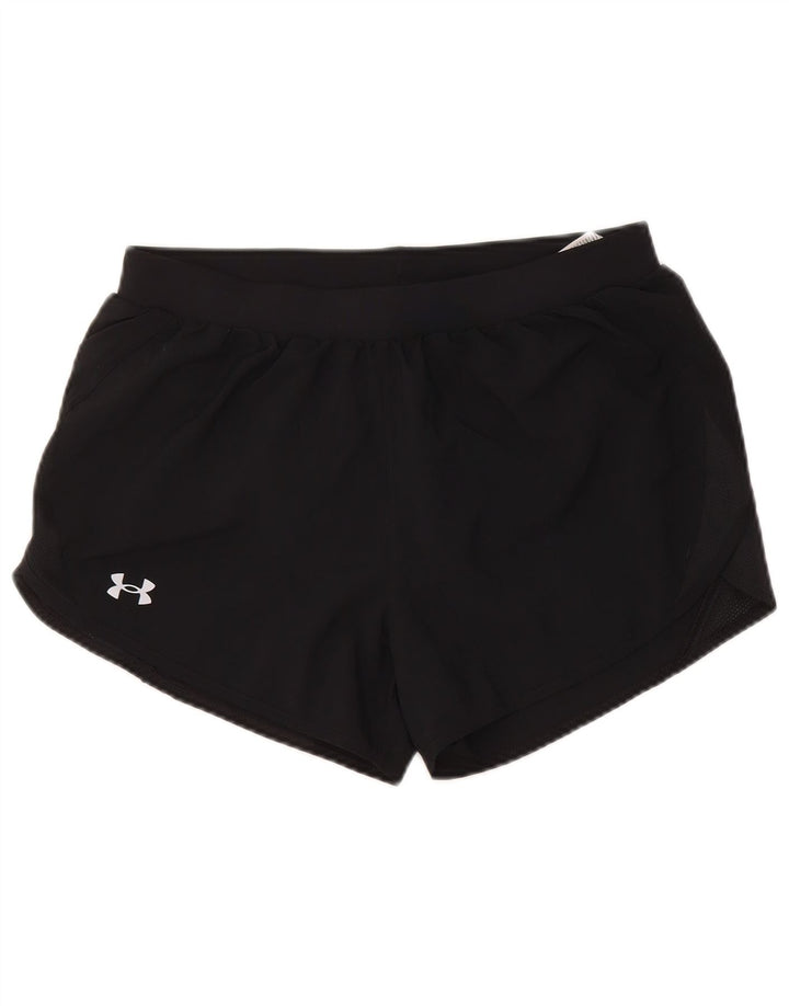 Damskie spodenki sportowe Under Armour Heat Gear UK 14, średni czarny poliester