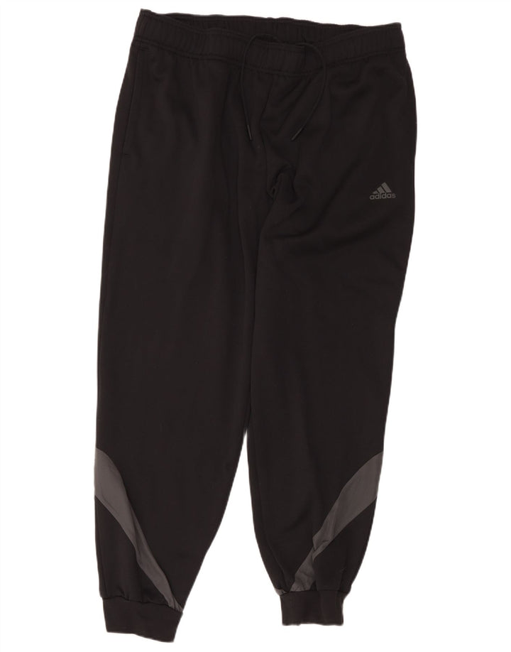 Adidas Męskie spodnie dresowe Joggers XL Czarny poliester z blokami kolorów