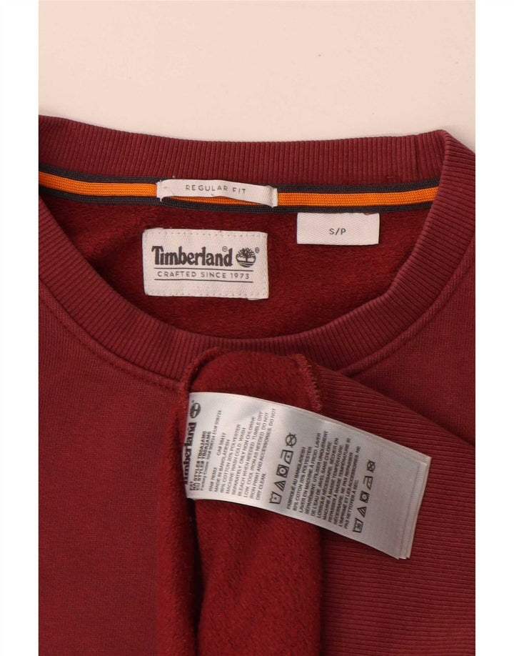 Męska bluza Timberland o regularnym kroju, mała czerwona bawełniana
