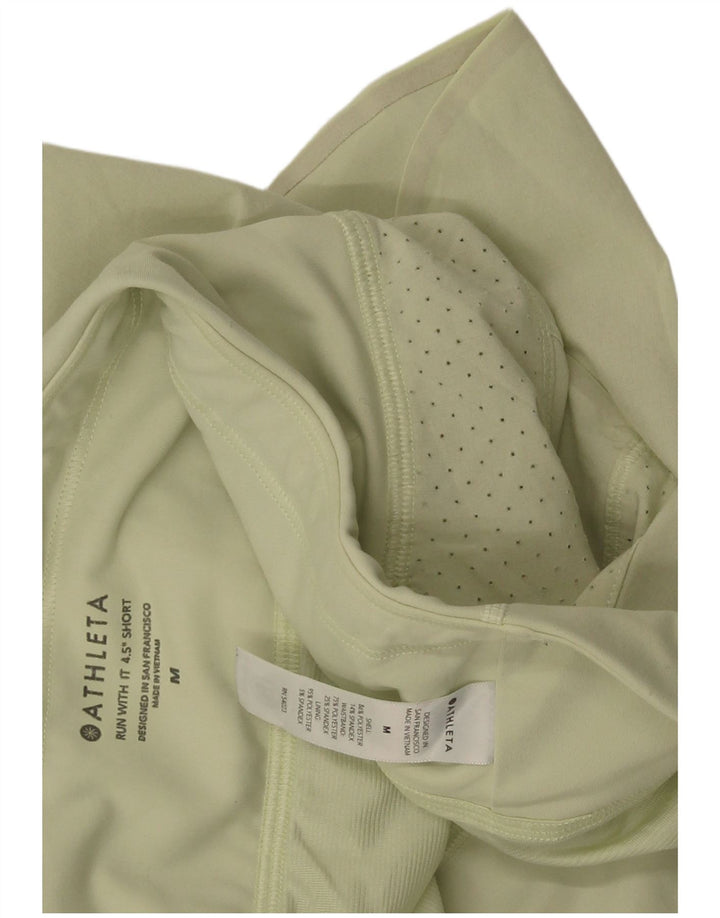 Damskie spodenki sportowe Athleta UK 14, średni zielony poliester