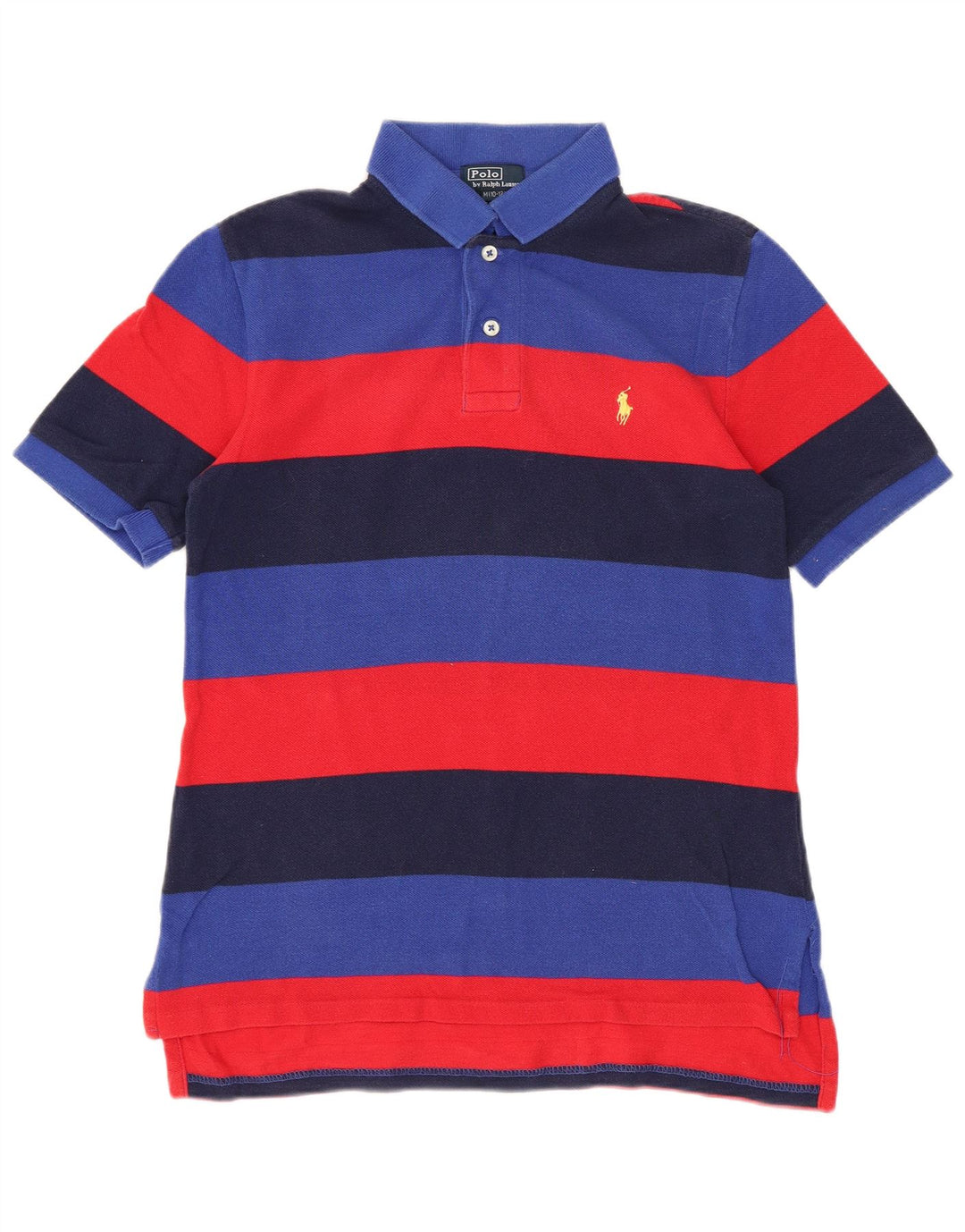 Polo Ralph Lauren Chłopięca koszulka polo 10-11 lat, średnie, wielokolorowe paski
