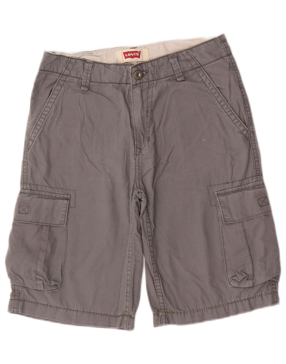 Szorty chłopięce Levi's Cargo 13-14 lat W27 Szara bawełna