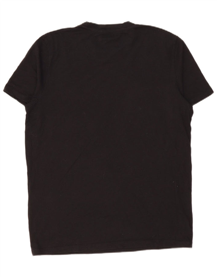 T-shirt męski Jack & Jones, duży, czarny, bawełniany