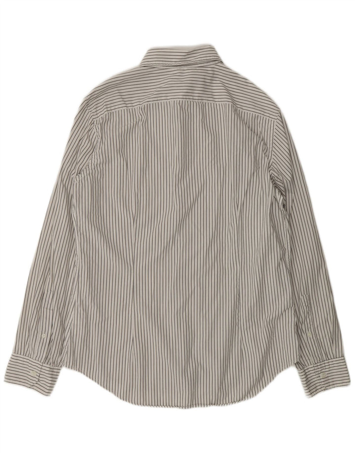 Koszula męska BENETTON 2XL, bawełniana w białe paski