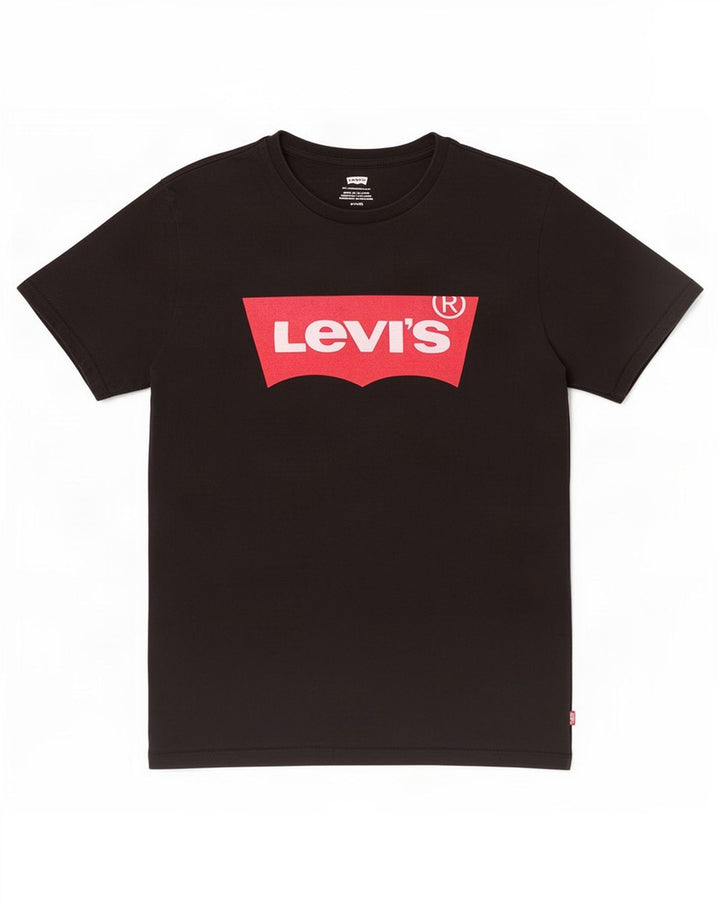 Męski T-shirt z grafiką Levi's, mały, czarny
