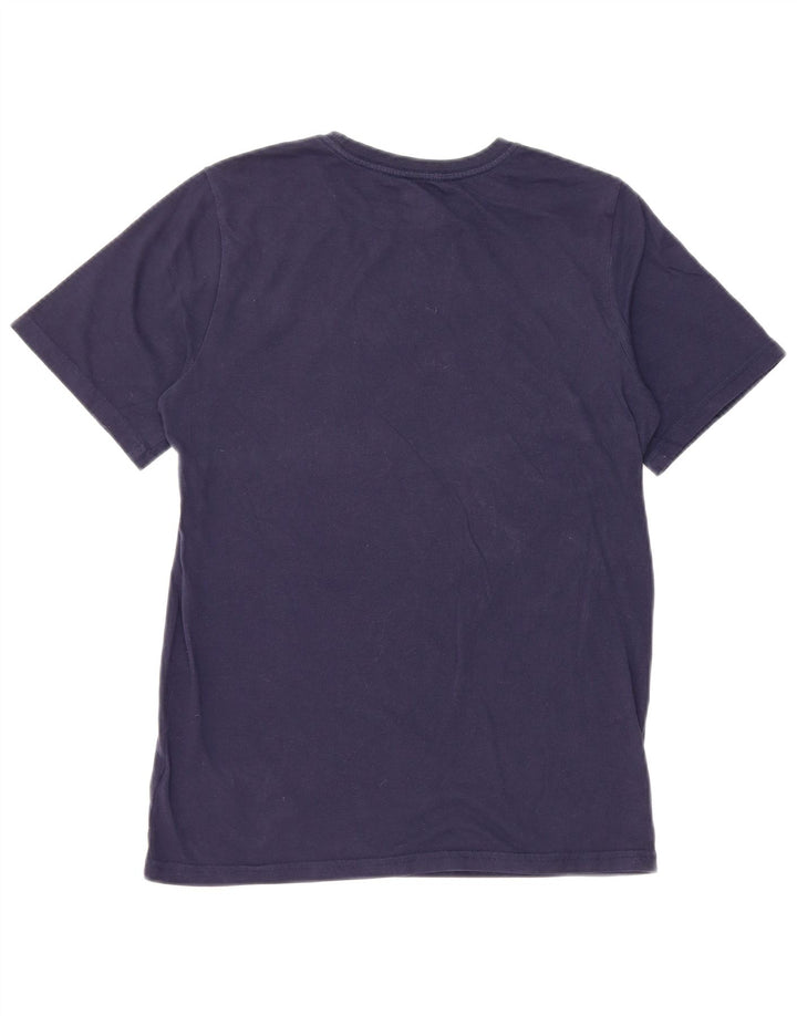 Chłopięcy T-shirt z grafiką PUMA, rozmiar 14-15 lat, duży, granatowy, bawełniany