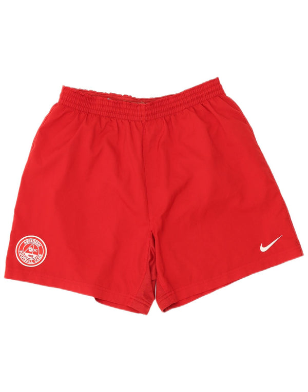 Nike Męskie Aberdeen F.C. Spodenki sportowe z grafiką, małe, czerwone, poliestrowe