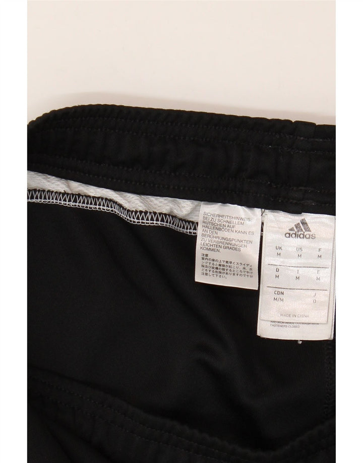 Męskie spodnie dresowe Adidas Climacool, średnio czarne, z blokami kolorów