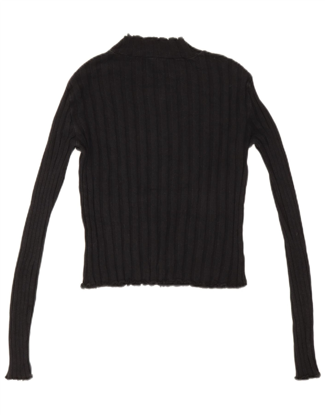 Sweter damski Zara z golfem UK 12, średni czarny