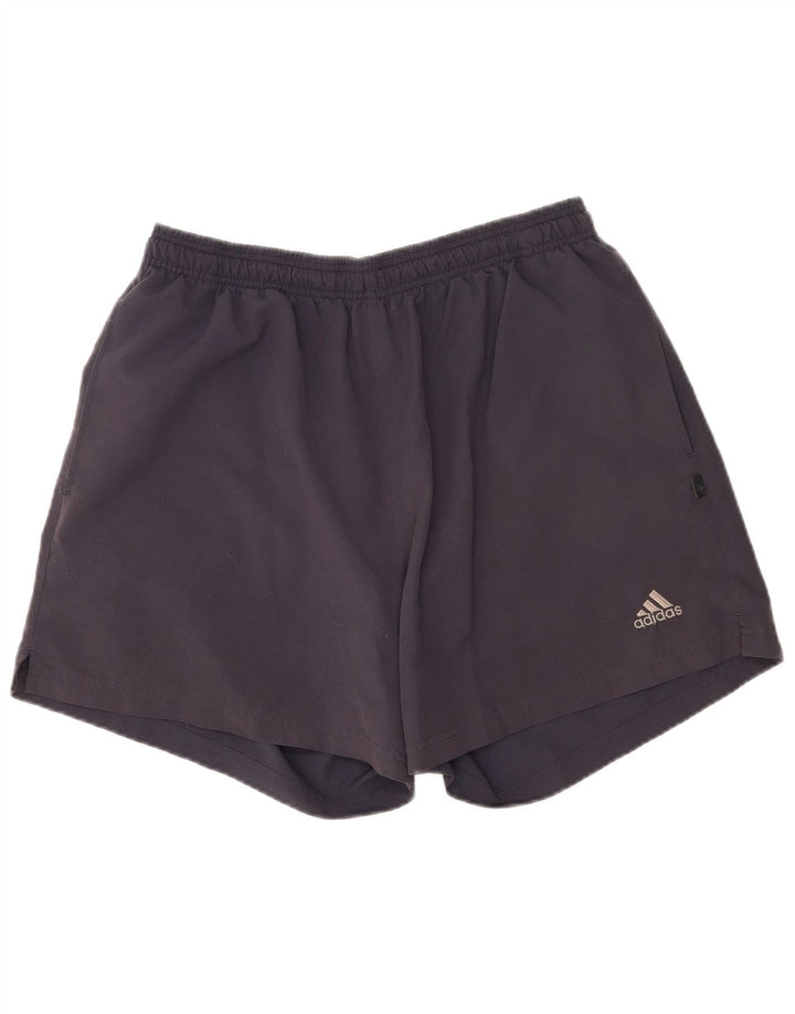 Męskie spodenki sportowe Adidas XL granatowe, poliestrowe