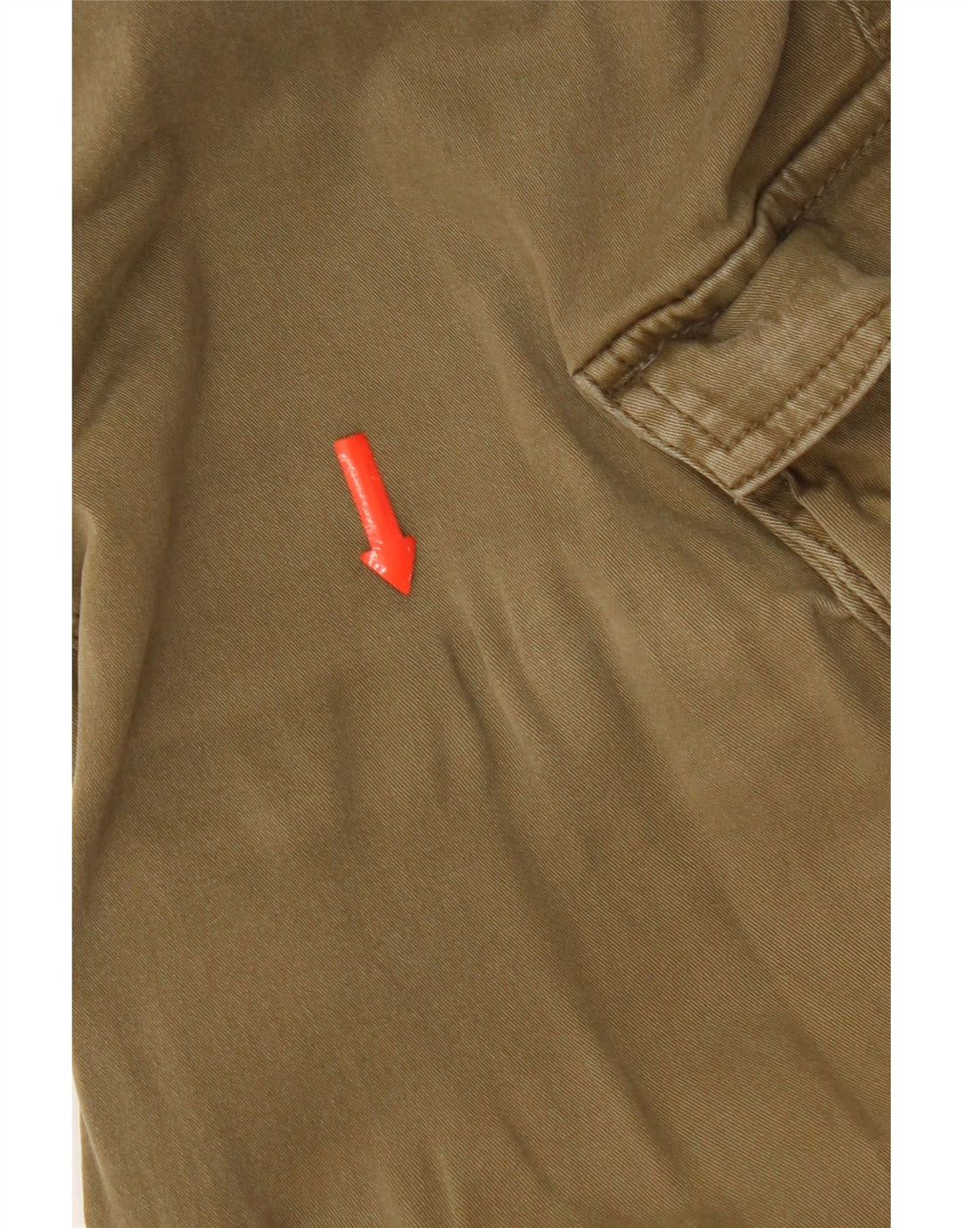 Męskie spodenki cargo Jack & Jones, duże, W34, bawełna khaki