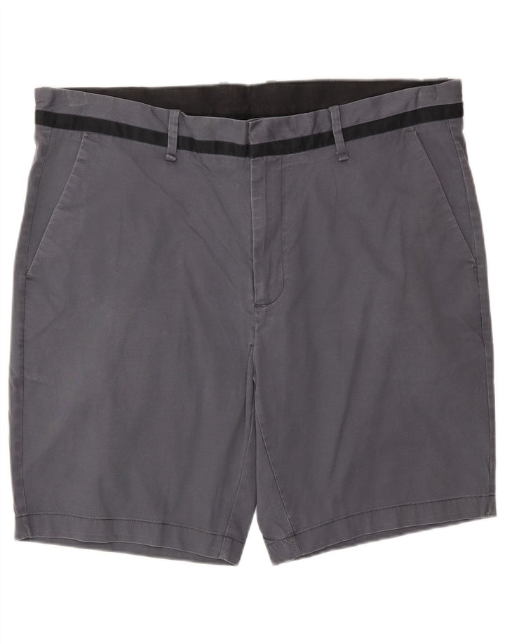 Męskie spodenki chino CALVIN KLEIN W38 XL, szara bawełna