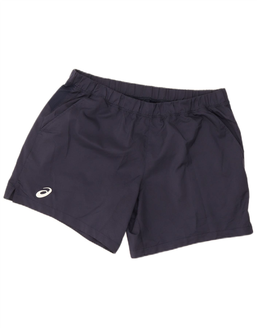 Męskie spodenki sportowe Asics XL, granatowe, poliestrowe
