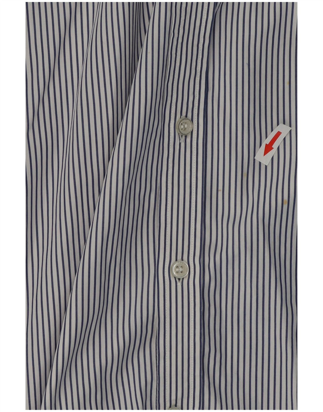 HARMONT & BLAINE Męska koszula o regularnym kroju XL, niebieska, bawełniana w prążki