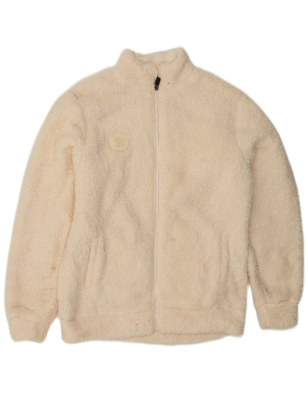 Damska kurtka polarowa UMBRO UK 18 XL złamanego białego poliestru