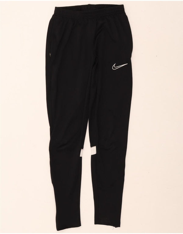 Damskie spodnie dresowe Nike Dri Fit UK 6 XS, czarne, poliestrowe