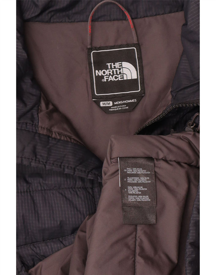 Męska ocieplana kurtka The North Face UK 38, średni granatowy nylon w kratkę