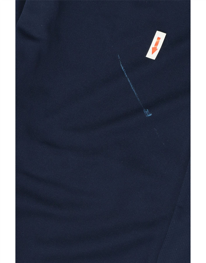 Męska kurtka dresowa ADIDAS Climalite UK 36/38, mała granatowa