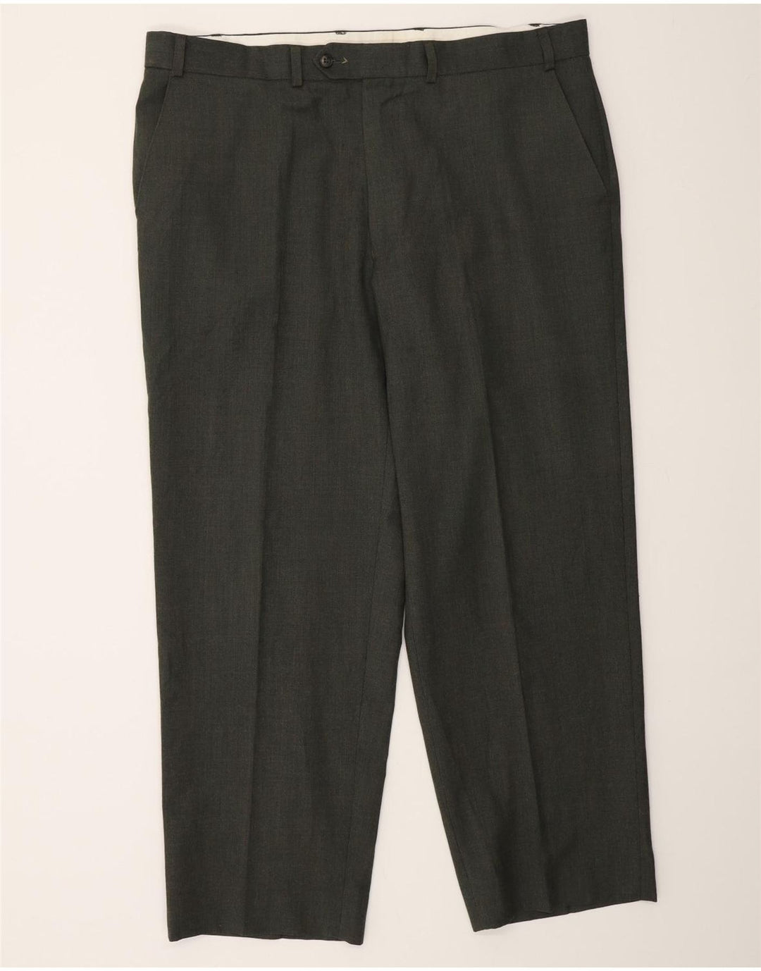 Męskie spodnie garniturowe Marks & Spencer St. Michael W40 L29 zielone