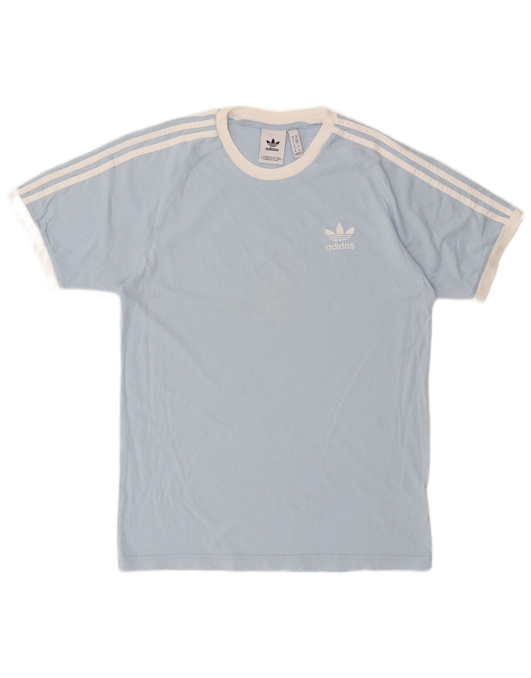 ADIDAS Mens T-Shirt Top Medium Blue Cotton