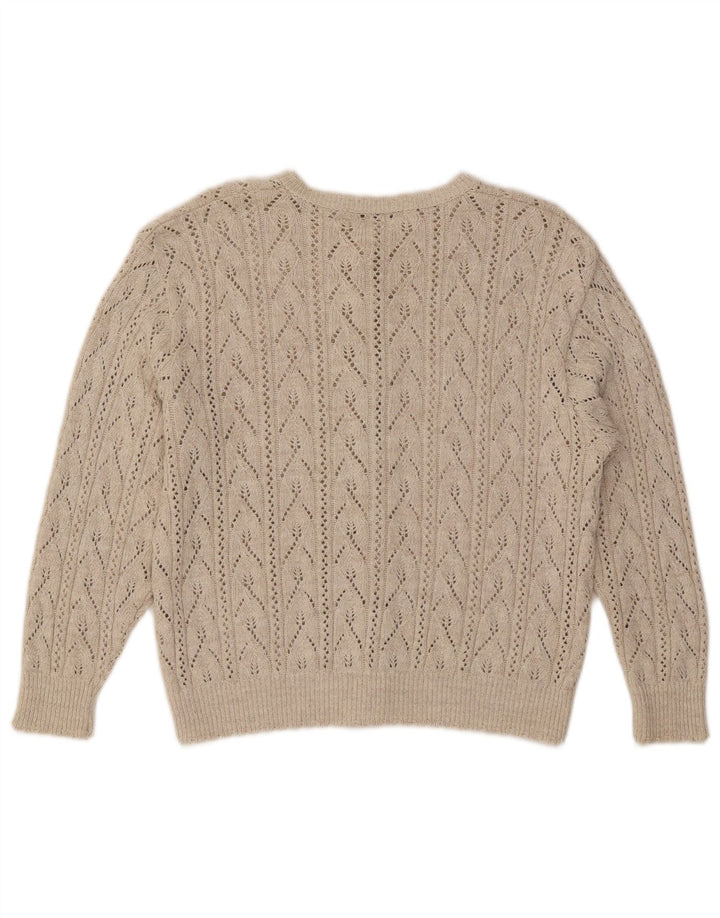 Sweter damski Marks & Spencer UK 12, średni beż, akryl