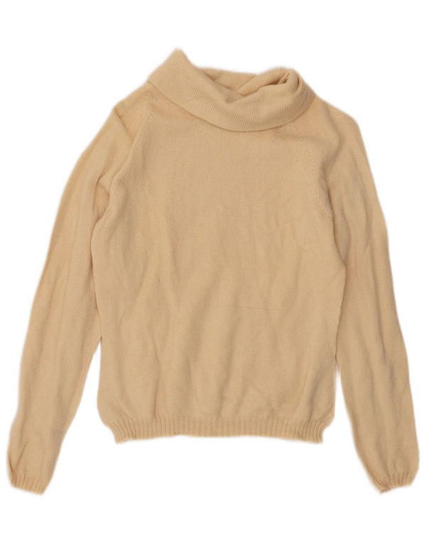 Damski sweter Gran Sasso z okrągłym dekoltem UK 10 Small Beige