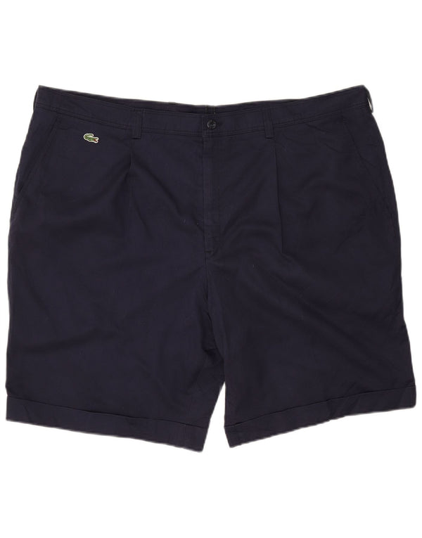 Męskie spodenki Chino Lacoste IT 54 2XL W42 Granatowy poliester