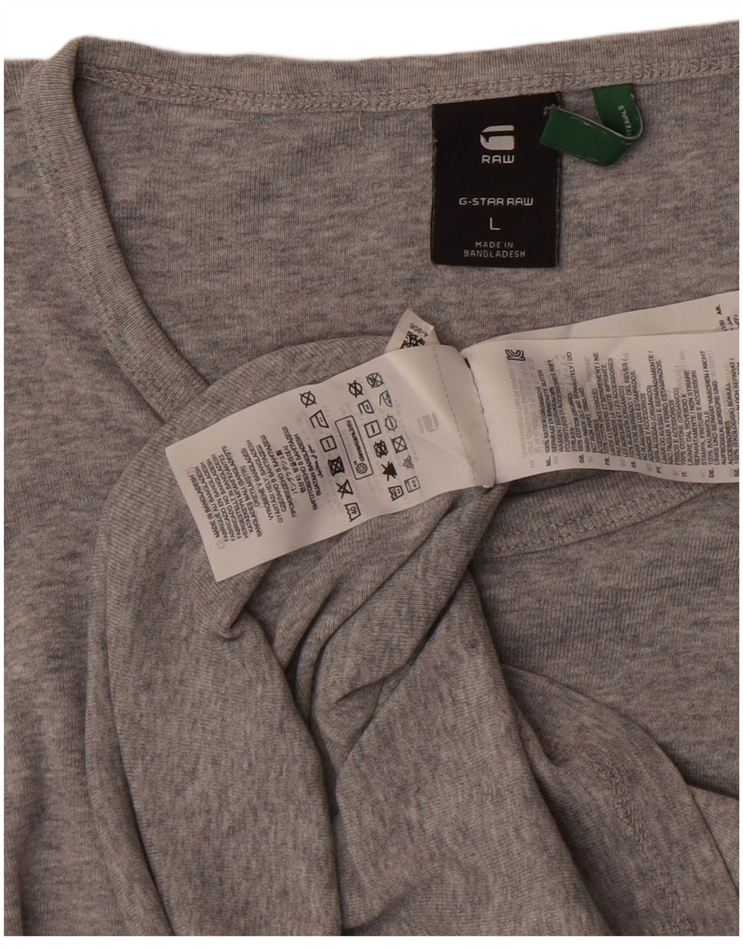 T-shirt damski G-Star UK 16, duży, szary, bawełniany