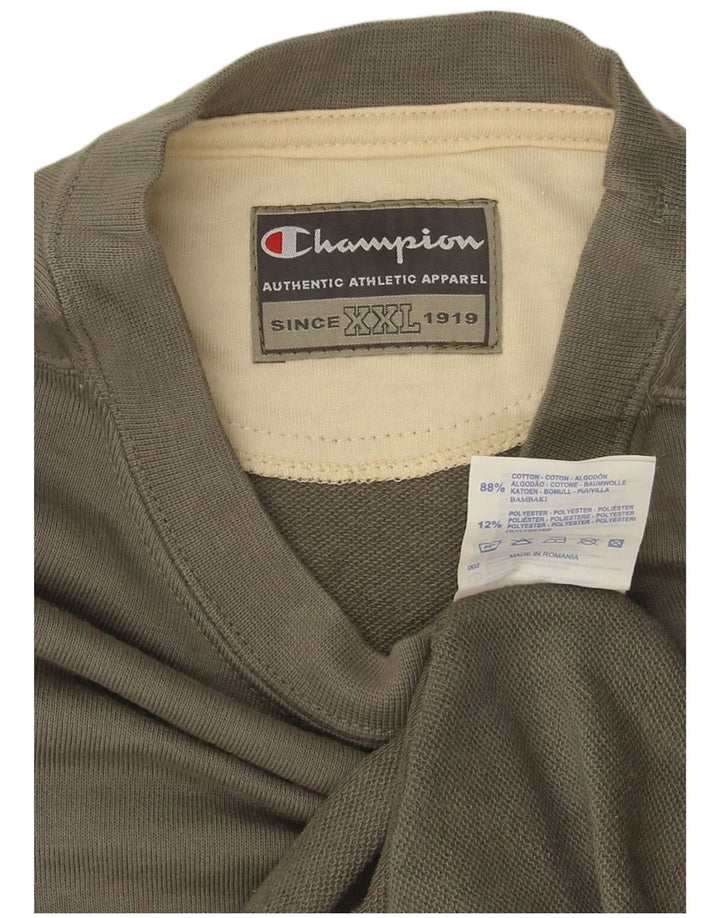 Męski sweter Champion 2XL Szary, bawełniany