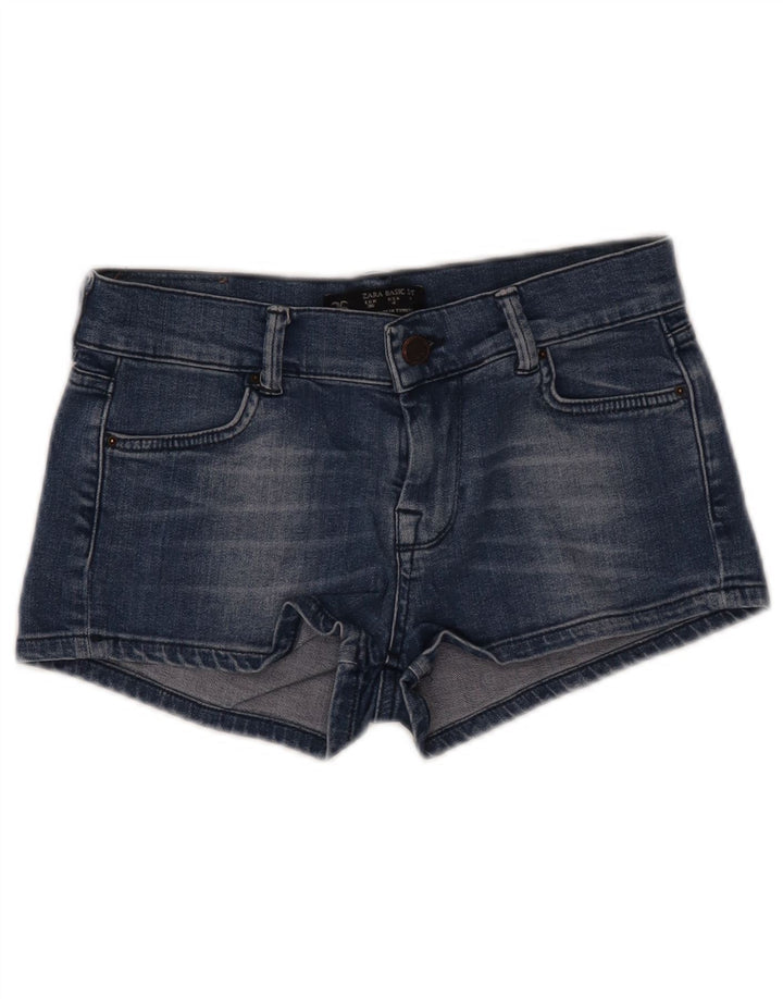 Damskie spodenki jeansowe ZARA EU 36 XS W26 niebieskie