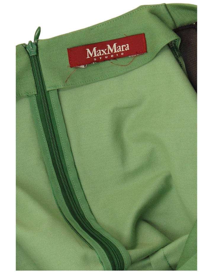 Sukienka damska MAX MARA UK 12 Średnia zieleń