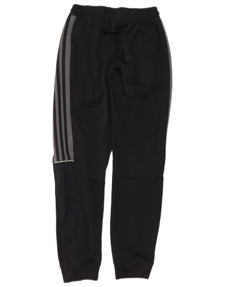 Męskie spodnie dresowe ADIDAS Joggery, średni czarny poliester