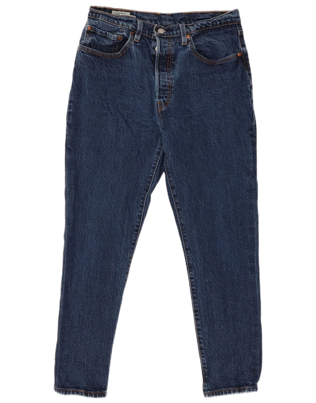 Męskie jeansy LEVI'S 501 Skinny W31 L28 Granatowa bawełna