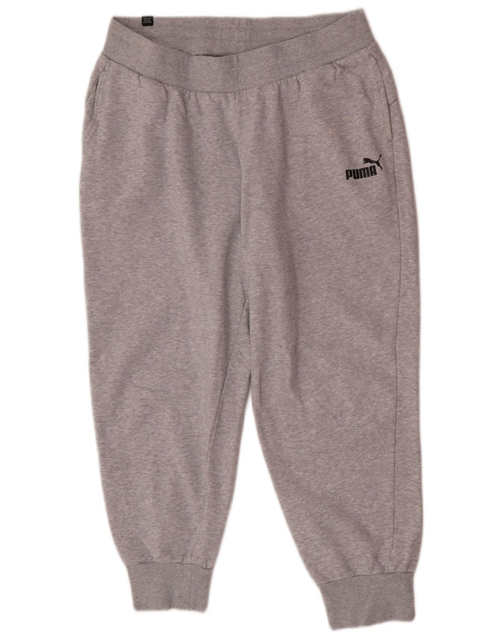 Damskie spodnie dresowe Puma Joggers UK 14, duże, szare