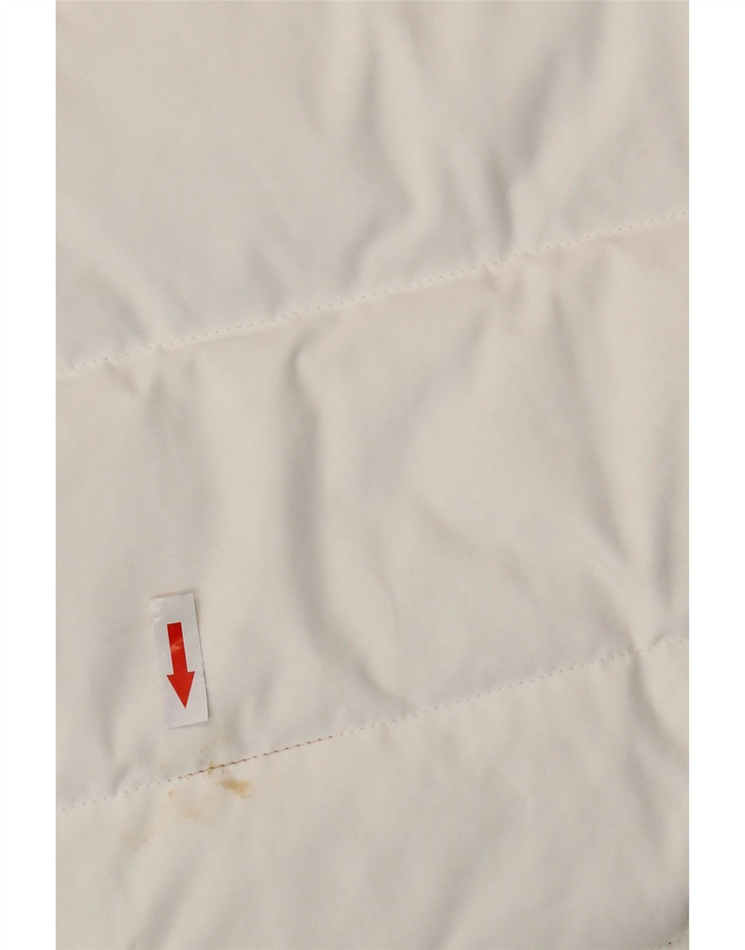 Dwustronna wyściełana kamizelka damska Nike UK 14/16, duża, biała, poliester