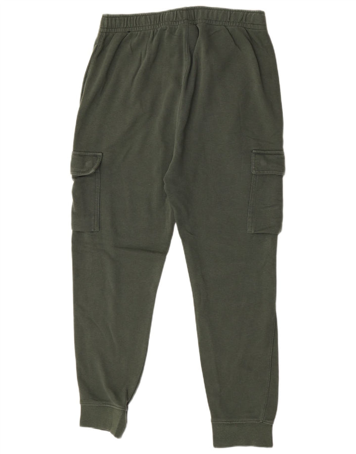 Męskie spodnie dresowe Nike Cargo Joggers, średnia zielona bawełna