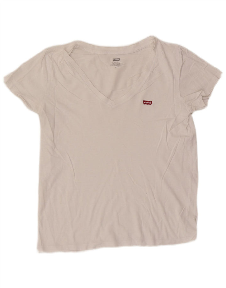 Koszulka damska Levi's Top UK 10, mała, biała