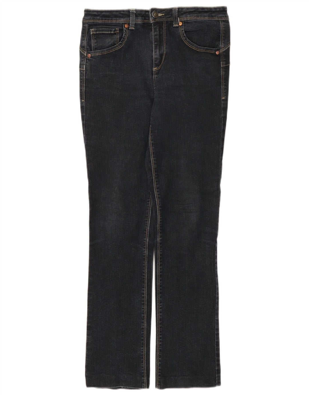 Jeansy damskie Benetton Bootcut W29 L28 granatowe
