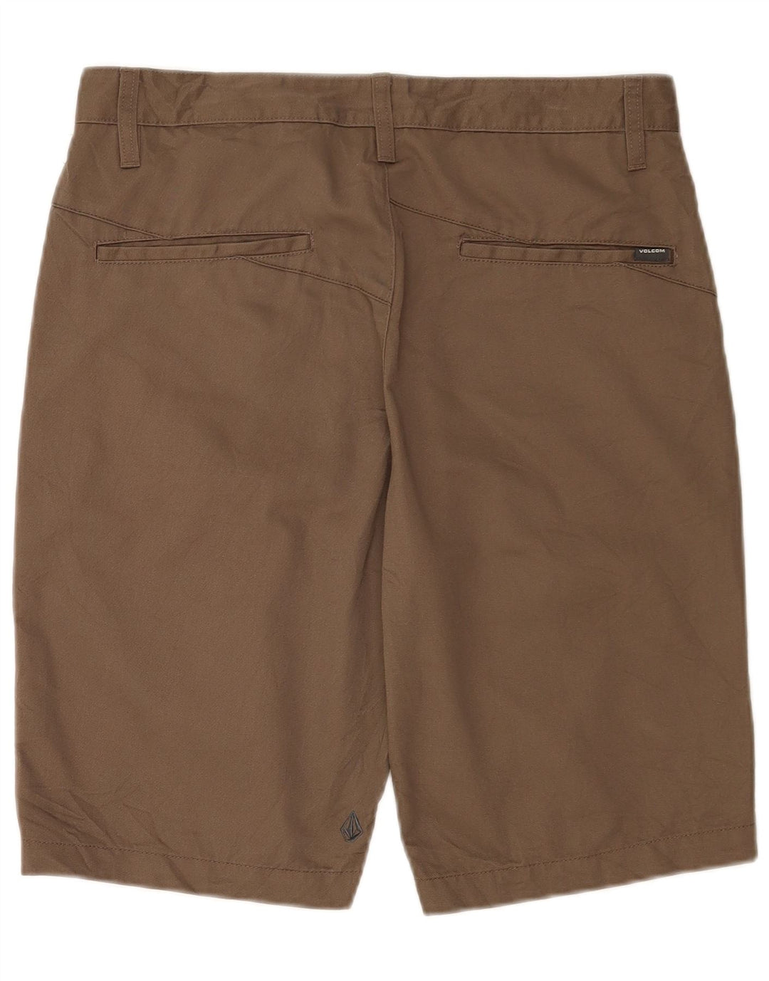 Męskie spodenki chino Volcom W31 Średni brązowy bawełniany