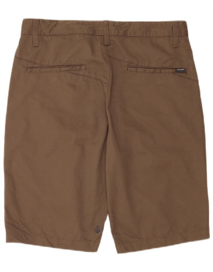 Męskie spodenki chino Volcom W31 Średni brązowy bawełniany