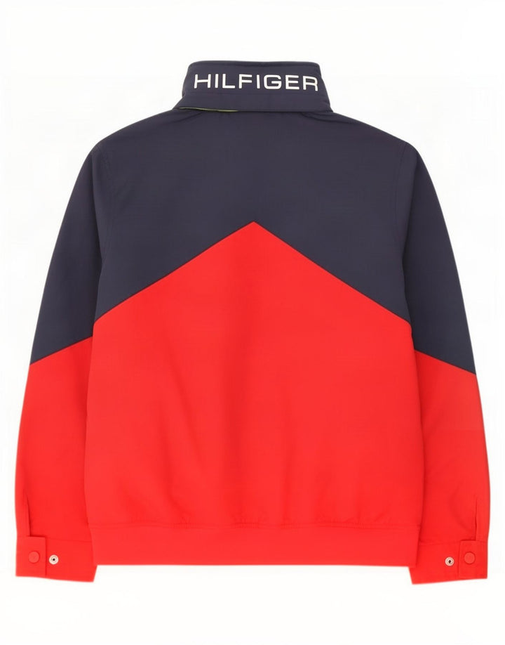 Męska kurtka bomberka z kapturem Tommy Hilfiger UK 38 w kolorze średniego granatu