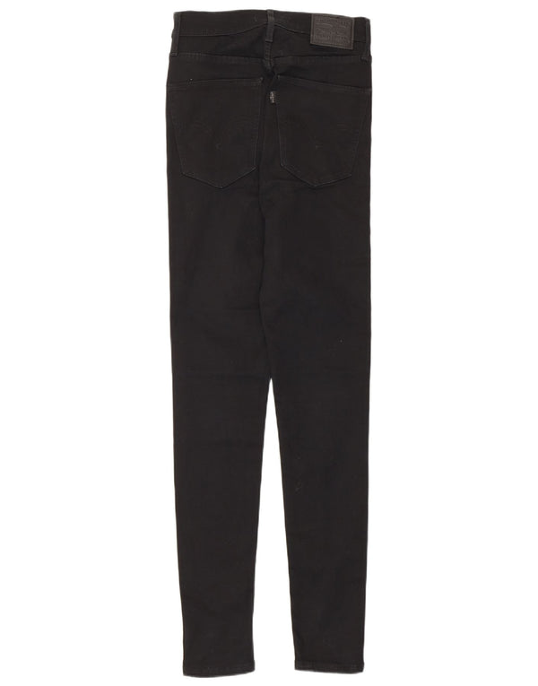 Damskie jeansy Levi's Mile High Super Skinny W26 L30 Czarna bawełna