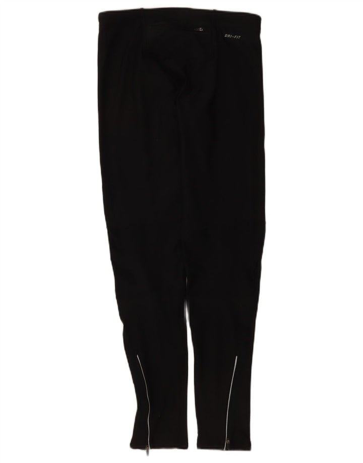 Damskie legginsy Nike Dri Fit UK 12, średni czarny poliester
