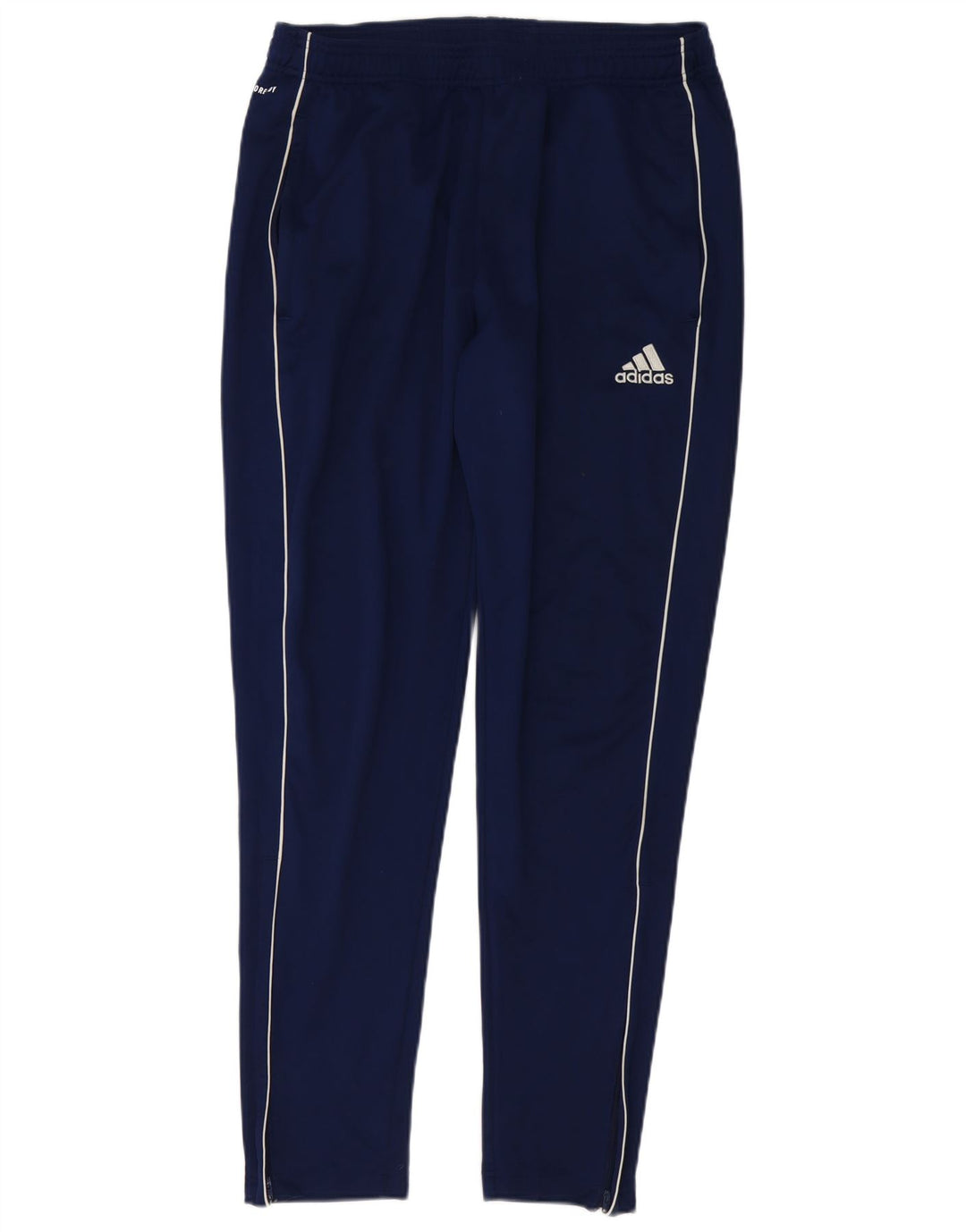 Męskie spodnie dresowe ADIDAS Aeroready, duże, granatowe, z poliestru