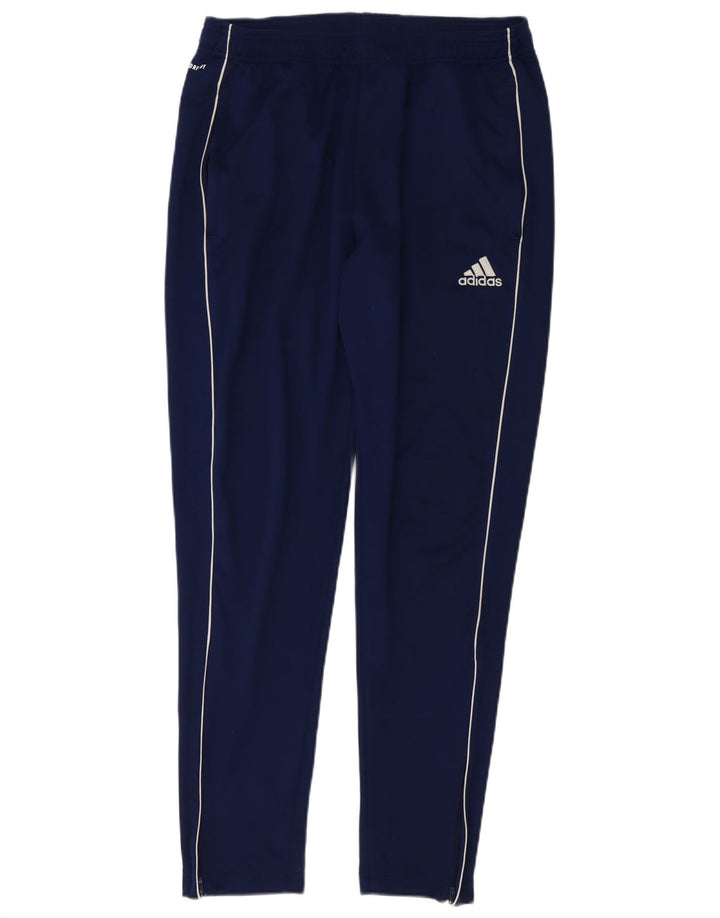 Męskie spodnie dresowe ADIDAS Aeroready, duże, granatowe, z poliestru