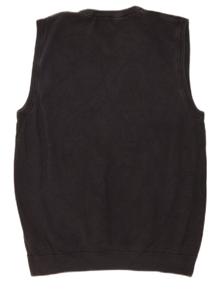 Tank top chłopięcy Marks & Spencer w kamizelce 14-15 lat, czarny, bawełniany