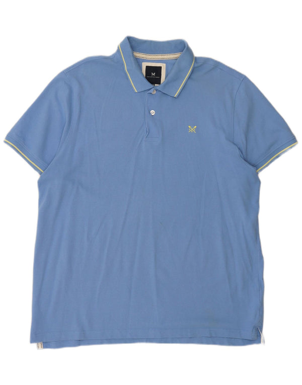 Męska koszulka polo Crew Clothing 2XL, niebieska, bawełniana