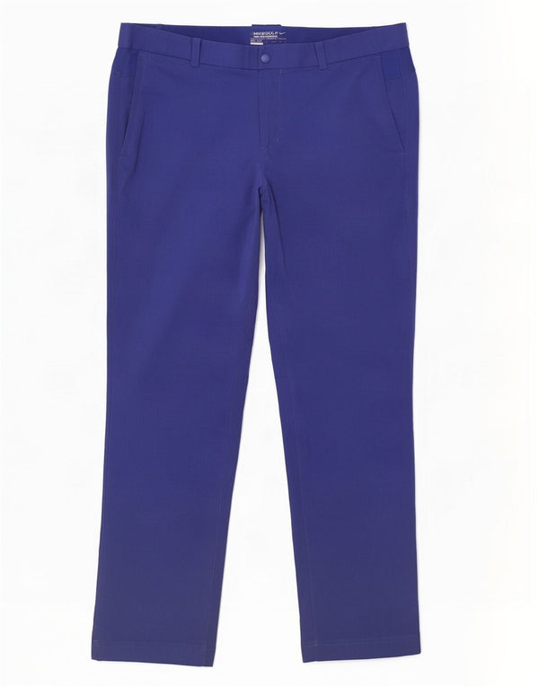 Męskie spodnie chino Nike Golf Straight W34 L32 Niebieski poliester