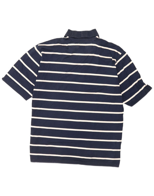 Męska żeglarska koszulka polo Paul & Shark 2XL, bawełniana w granatowe paski